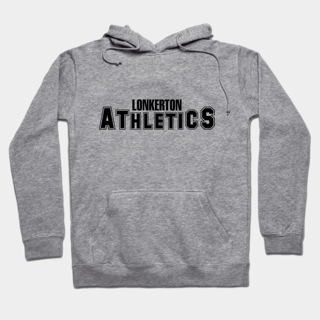 LONKERTON ATHLETICS VARSITY GYM SHIRT Hoodie by LONKERTON WORLDWIDE